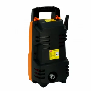 Lavadora de alta pressão Intech Machine Califórnia laranja e preta de 1300W com 1450 Libras de pressão máxima 220V – 60Hz