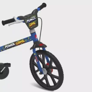 Bicicleta Infantil Aro 14 Power Game – Bandeirante – 3047 Cor Azul