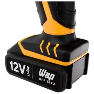 Furadeira parafusadeira sem fio de 10mm Wap BPF 12K3 12V + acessório 110V/220V