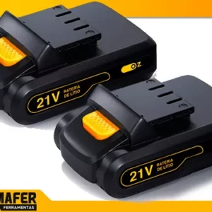 Furadeira Parafusadeira Sem Fio De 10mm 3/8 21v Oz Pb6000k 2 Baterias + Acessorios 110v/220v