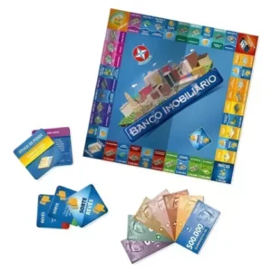 Jogo de mesa Banco imobiliário Com aplicativo Estrela