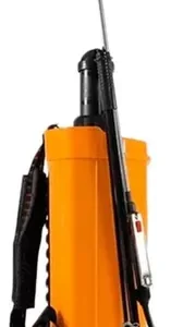 Pulverizador SS20B Bomba Costal Manual E Elétrico 20 Litros Brudden a Bateria Cor Amarelo