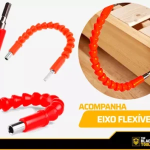 Parafusadeira Furadeira 21v 2 Baterias Profissional Bivolt
