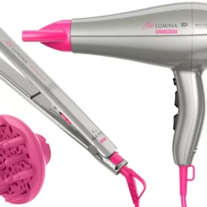 Kit Gama New Lumina – Secador 3d 2200w + Prancha 220ºc – Biv