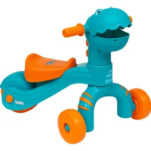 Triciclo Infantil Dinossauro Andador Som Luz Led 16993 Buba