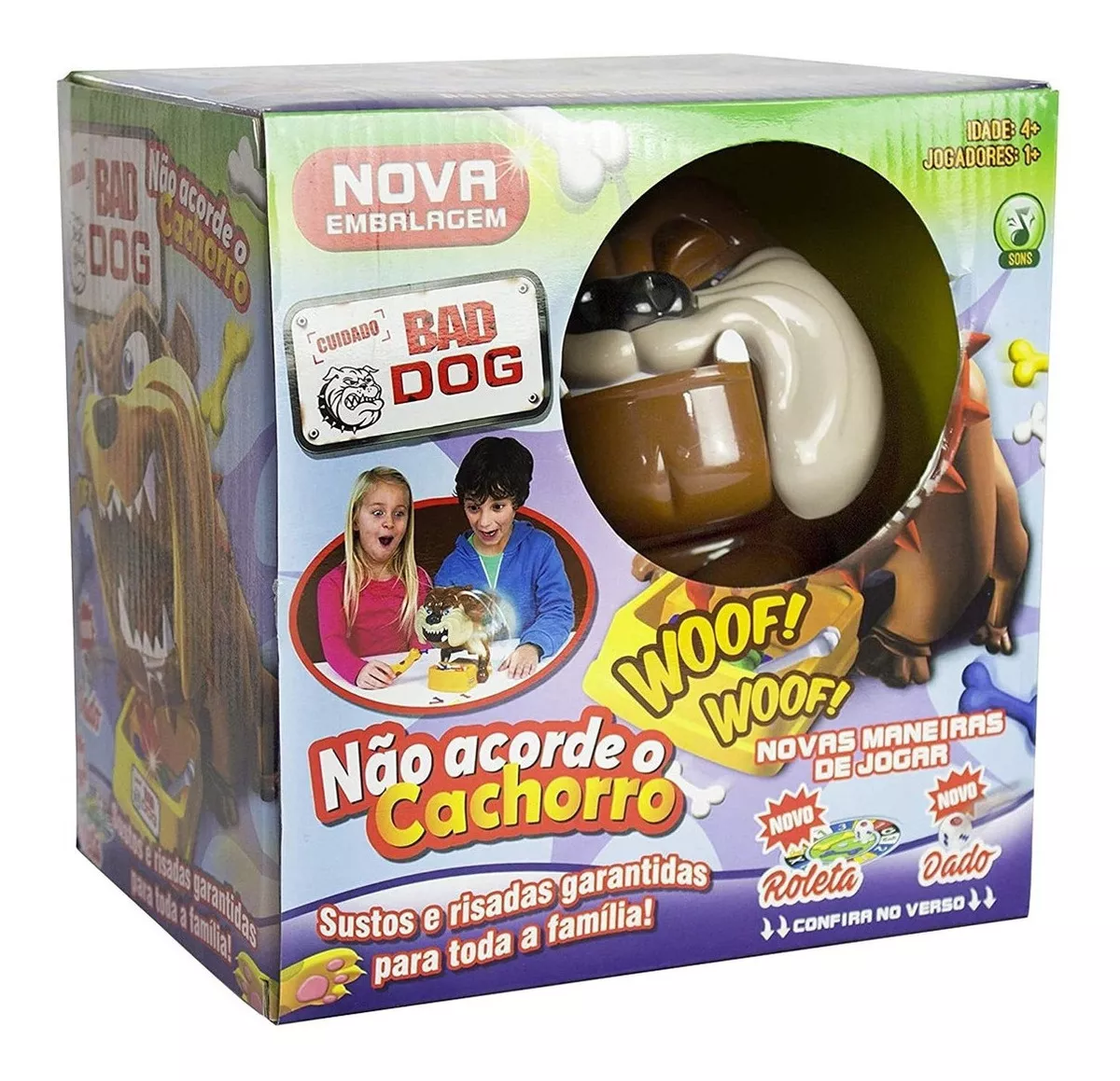 Jogo de mesa Bad dog Polibrinq