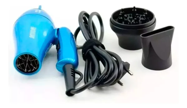 Mini Secador De Cabelo Para Viagem Bivolt 3500w + Difusor - Imagem 2