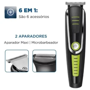 Aparador De Pelos Super Groom 6 Bg04 Mondial