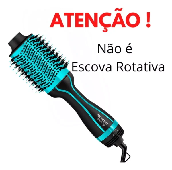 Prancha Taiff Ceramica + Escova Secadora Mondial Black Tiff - Imagem 2