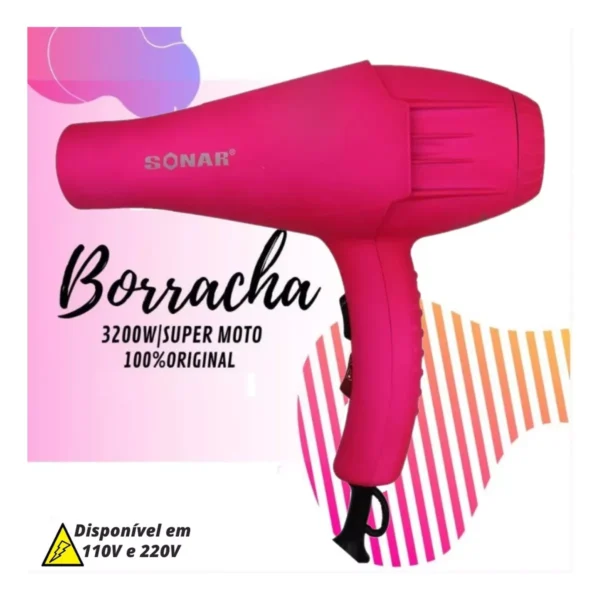 Secador De Cabelo Profissional 3200w Leve Potente C/ Difusor - Imagem 3