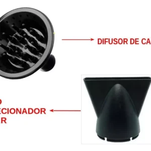 Secador Com Difusor De Cachos Taiff Style Profissional 2000w