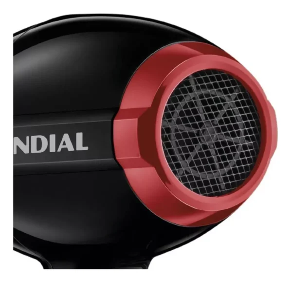 Secador E Difusor Cachos Mondial Turbo Color Red 1900w/2000w - Imagem 4