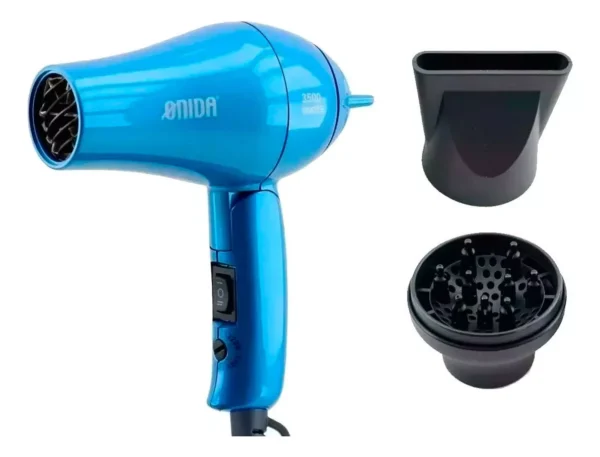 Mini Secador De Cabelo Para Viagem Bivolt 3500w + Difusor - Imagem 3
