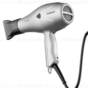 Secador de cabelo Taiff Diamante Fox Íon S prata 127V