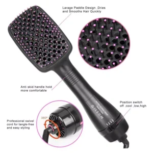 Secador De Cabelo 220w Com 3 Em 1 Elétrico Secador De Cabelo