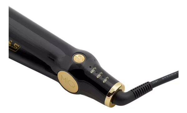 Chapinha de cabelo MQ Professional Hair Styling Max480 Slim Titanium preta 110V/220V - Imagem 4