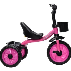 Triciclo Infantil C/duas Cestinhas Até 25 Kg 762 Zippy Toys Cor Rosa