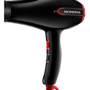 Secador E Difusor Cachos Mondial Turbo Color Red 1900w/2000w