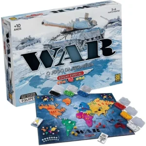 Jogo De Tabuleiro War Edição Especial Grow