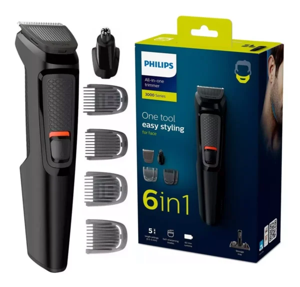 Aparador De Pelos Multigroom Mg3711/15 Philips Bivolt - Imagem 6