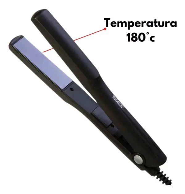 Prancha Taiff Ceramica + Escova Secadora Mondial Black Tiff - Imagem 6