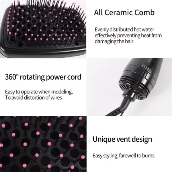 Secador De Cabelo 220w Com 3 Em 1 Elétrico Secador De Cabelo - Imagem 7