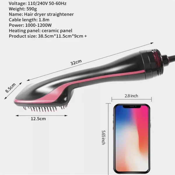 Secador De Cabelo 220w Com 3 Em 1 Elétrico Secador De Cabelo - Imagem 9