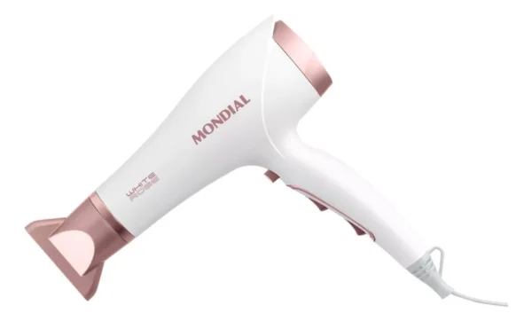 Secador De Cabelos Scn50 2000w Branco E Gold Rose Mondial - Imagem 9