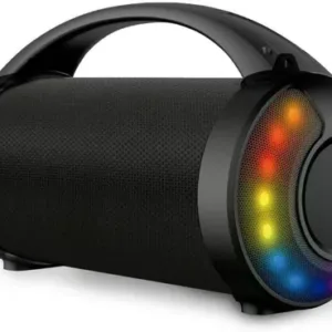 Caixa De Som Bazooka 70w Rms Bt Aux Usb Tws Led Multilaser