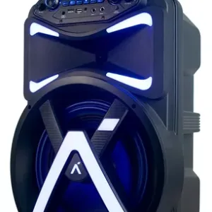 Caixa De Som Amplificada 12′ Polegada Bluetooth Am Fm Tws 480w Cor Preto 110V/220V