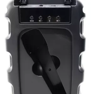 Caixa De Som Portátil Amplificada Bluetooth Karaokê Usb Mic