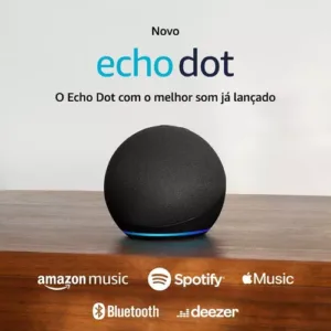 Echo Dot 5ª Geração Alto-falante De 1,73 Preto Amazon Bivolt