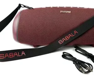 Caixa De Som Sabala Dr-203 A Prova D’água Vermelho Piscina Praia