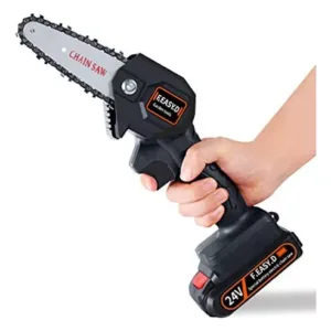 Mini Serra Bbg 1000w Elétrica Portátil Recarregável 48vforte Cor Preto 110v/220v