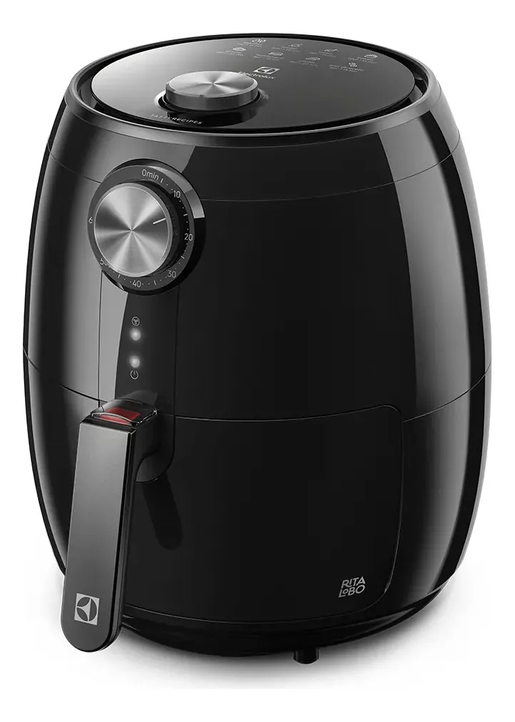 Fritadeira Air Fryer Eaf15 Elétrica 3,2l Preto Electrolux 110V