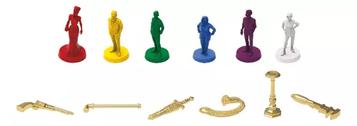 Jogo Clue Clássico De Investigação F6420 Hasbro
