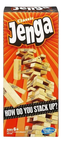Jogo de Torre Jenga Clássico A2120 Hasbro