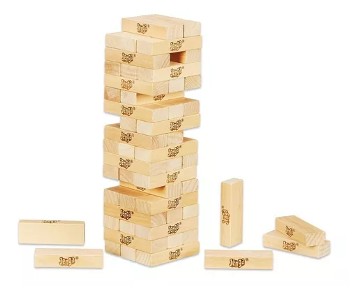 Jogo de Torre Jenga Clássico A2120 Hasbro