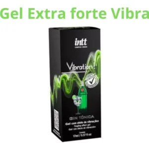 Vibration Gel De Massagem Power Extra Forte Gin Tônica 17ml