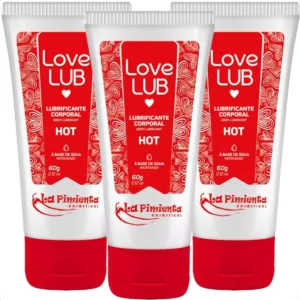 Kit Lubrificante Íntimo Neutro Hot Ice Conforto Casal Idosos