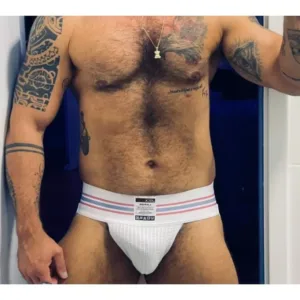 Cueca Tipo Jockstrap Masculino Protetor Atividades Físicas