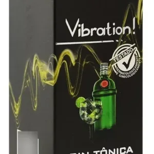 Vibration Gel De Massagem Power Extra Forte Gin Tônica 17ml