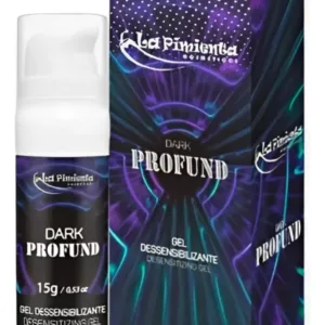 Dark Profund Gel Anestésico Potente Lubrificante Anal S/ Dor