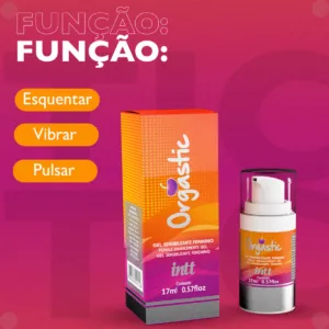 Gel Orgastic Intt sensibilizante e intensificador para mulher sabor neutro