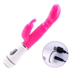 Vibrador Feminino Clitoris Ponto G Rabbit Recarregavel Usb