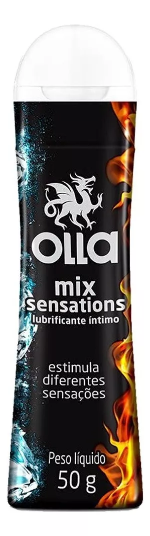 Gel Lubrificante Olla Mix Sensation 50g