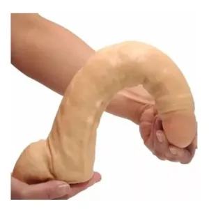 Penis Brutus 27 X 6 Cm C/ Escroto E Ventosa Grande Gigante