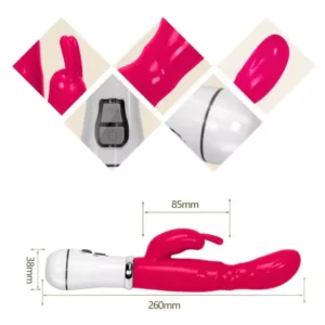 Vibrador Feminino Clitoris Ponto G Rabbit Recarregavel Usb