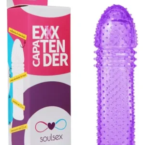 Capa Peniana Extensora Extender Silicone 16cm Massageadora