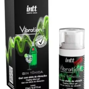 Vibration Gel De Massagem Power Extra Forte Gin Tônica 17ml